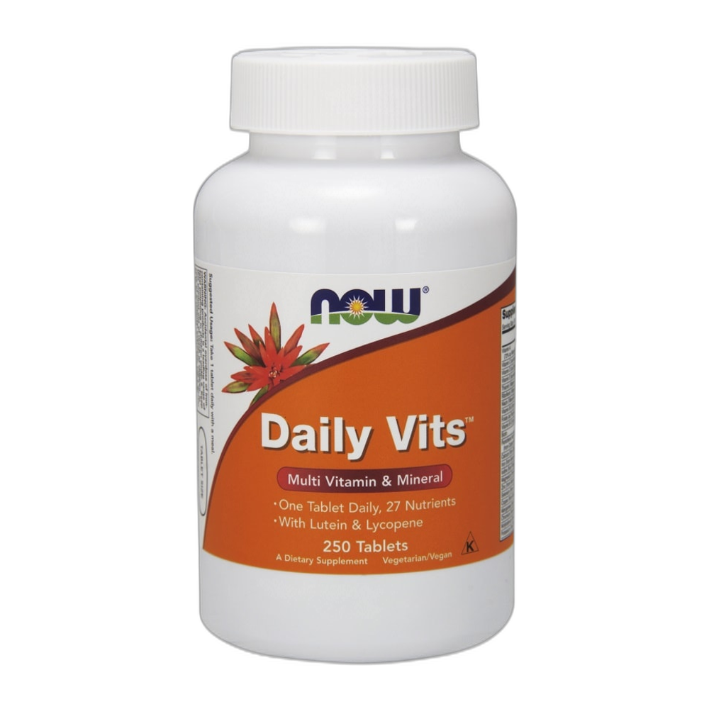 NOW Foods Daily Vits - 250 tabs