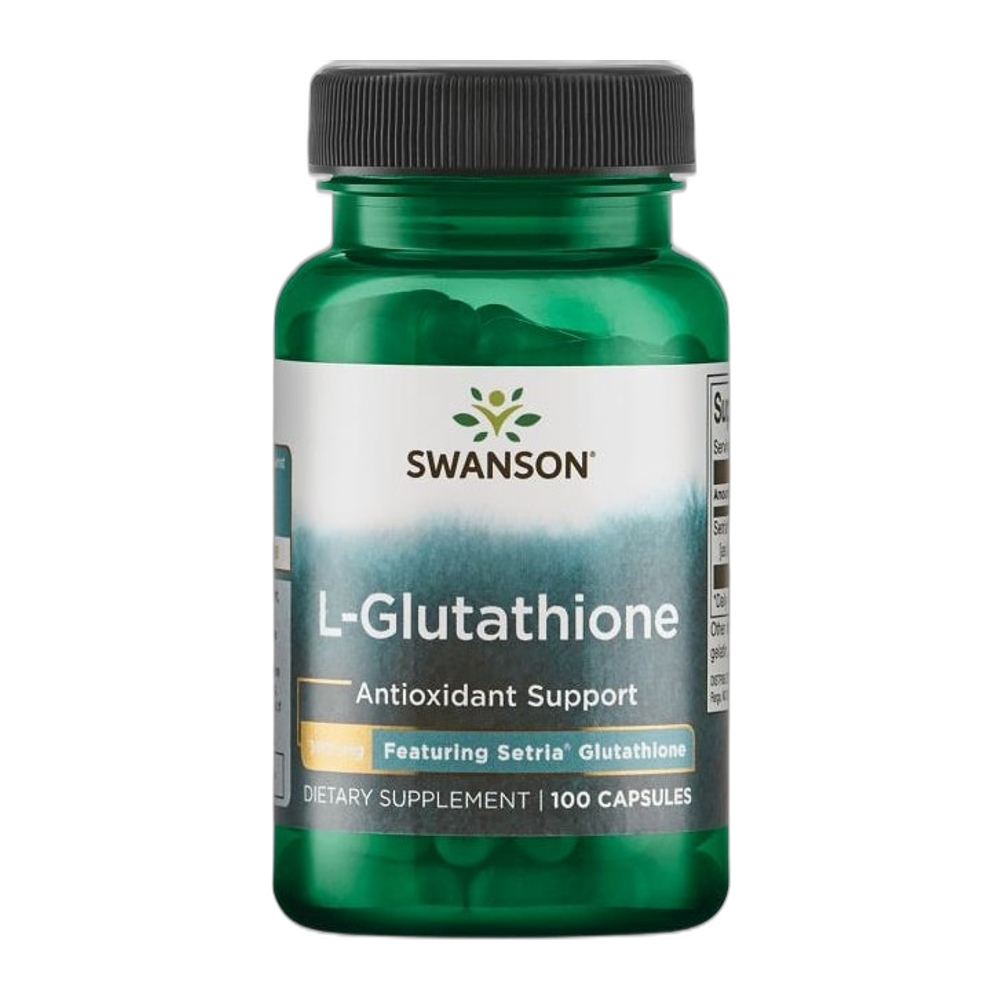 Swanson L-Glutathione, 100mg - 100 caps