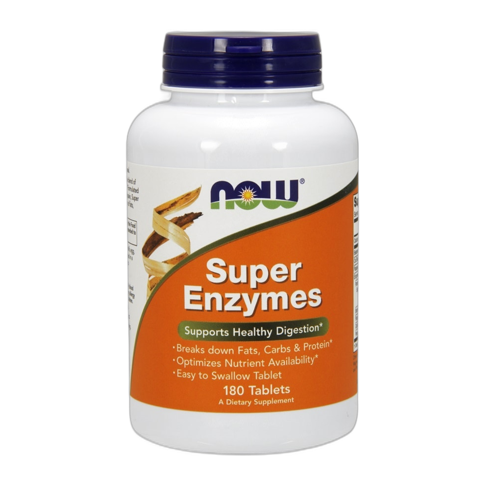 NOW Foods Super Enzymes - 180 tabs