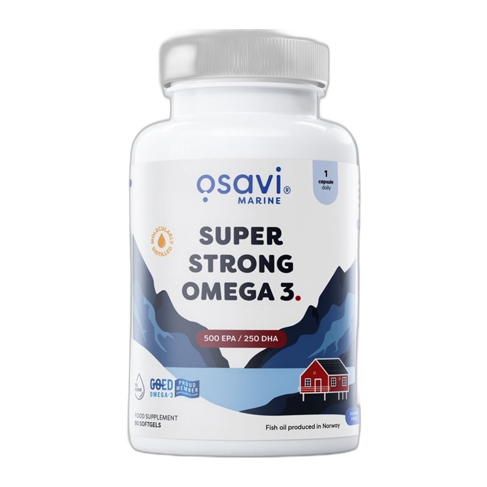 Osavi Super Strong Omega 3, 500 EPA / 250 DHA - 90 softgels