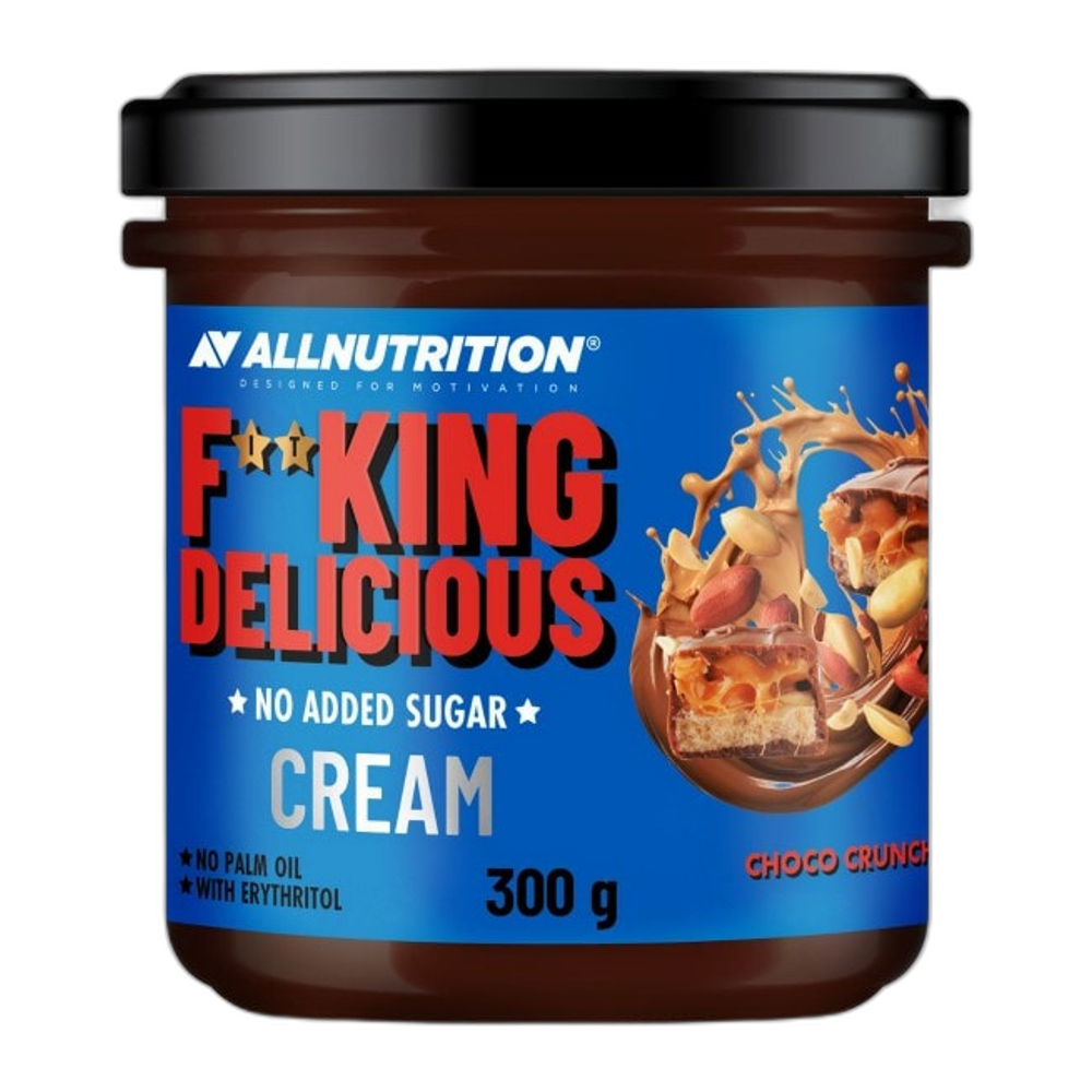 Allnutrition Fitking Delicious Cream, Choco Crunch - 300g