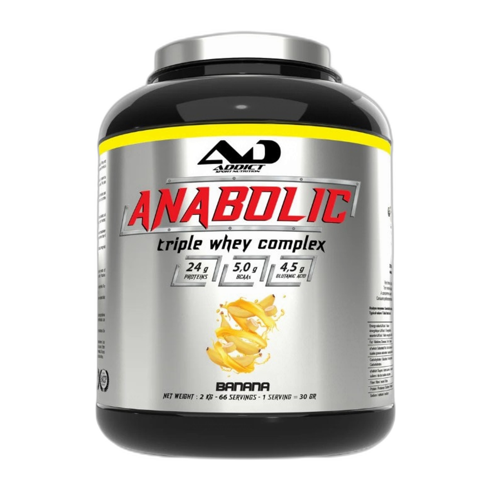 Addict Sport Nutrition Anabolic Triple Whey Complex - 2000g
