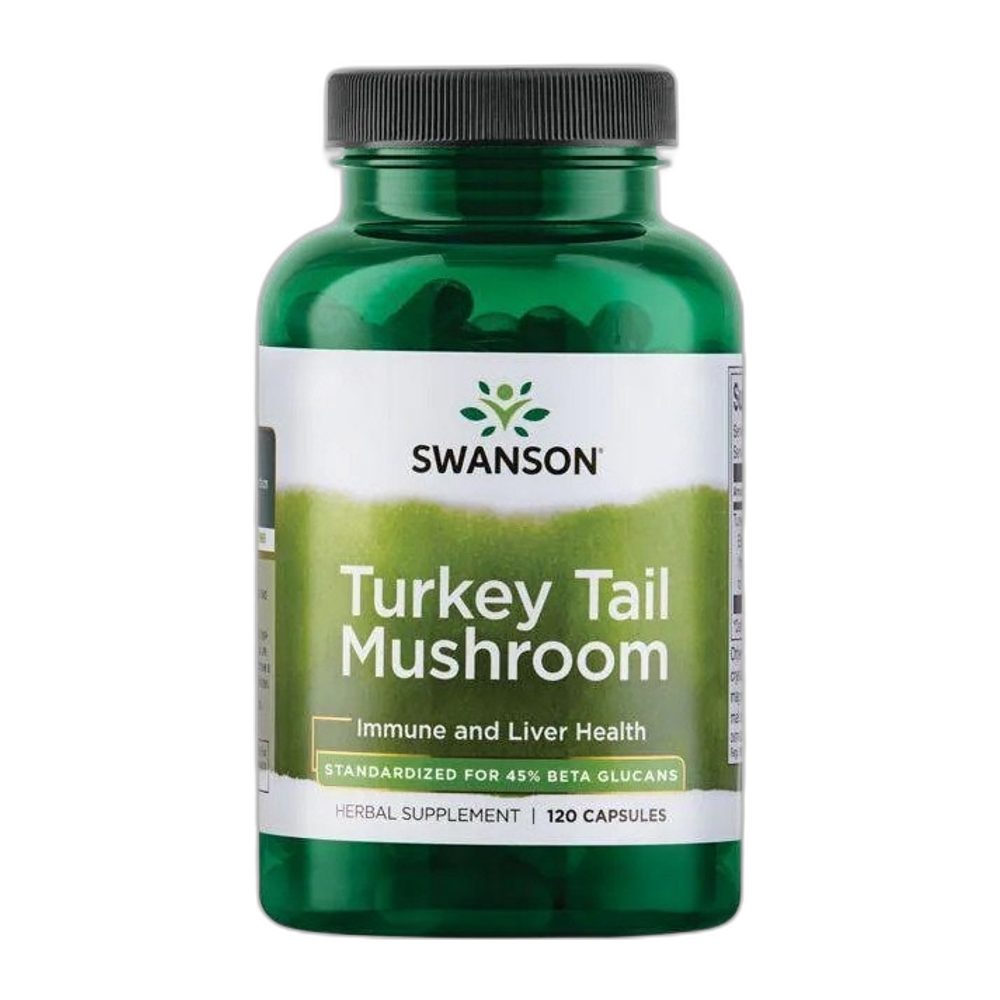 Swanson Turkey Tail Mushroom - 120 caps