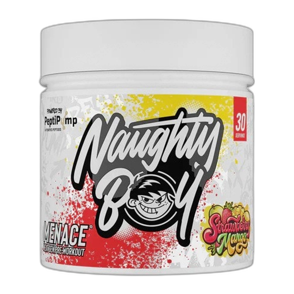 Naughty Boy Menace V2, Strawberry Mango - 210g