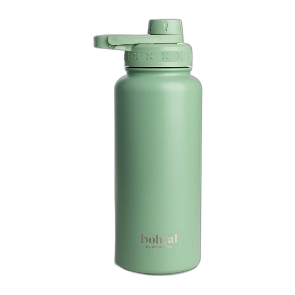 SmartShake Bohtal Insulated Sports Bottle, Green - 960 ml.