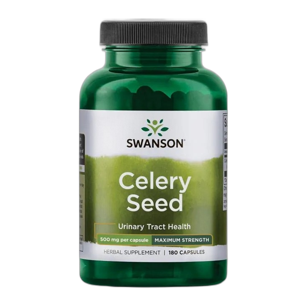 Swanson Celery Seed, 500mg - 180 caps