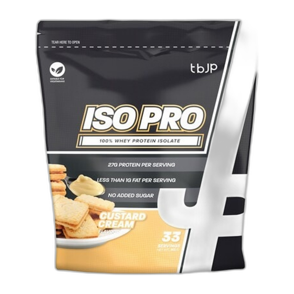 Trained by JP Iso Pro, Custard Cream - 1000g