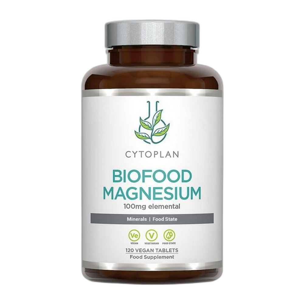 Cytoplan Biofood Magnesium - 120 vegan tabs