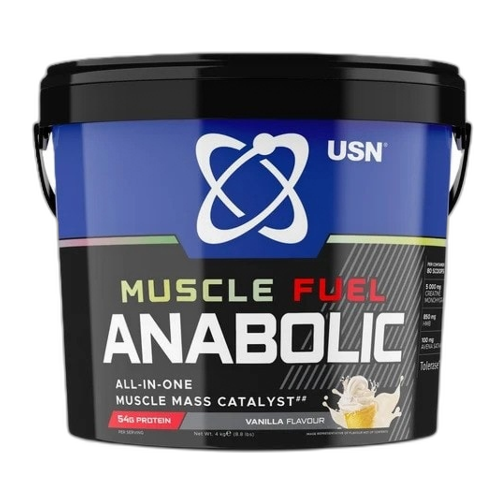 USN Muscle Fuel Anabolic, Vanilla - 4000g
