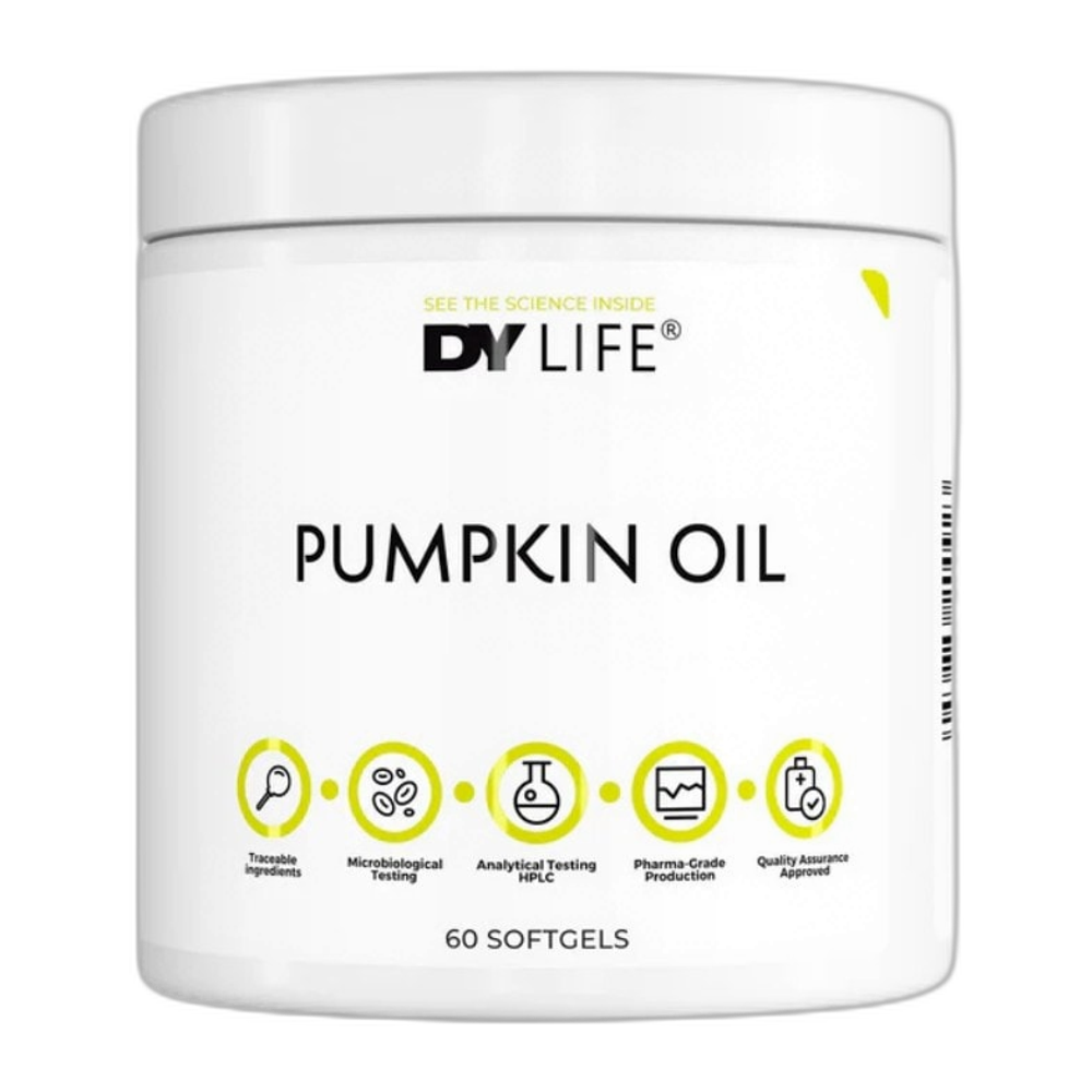 Dorian Yates DY LIFE Pumpkin Oil - 60 softgels