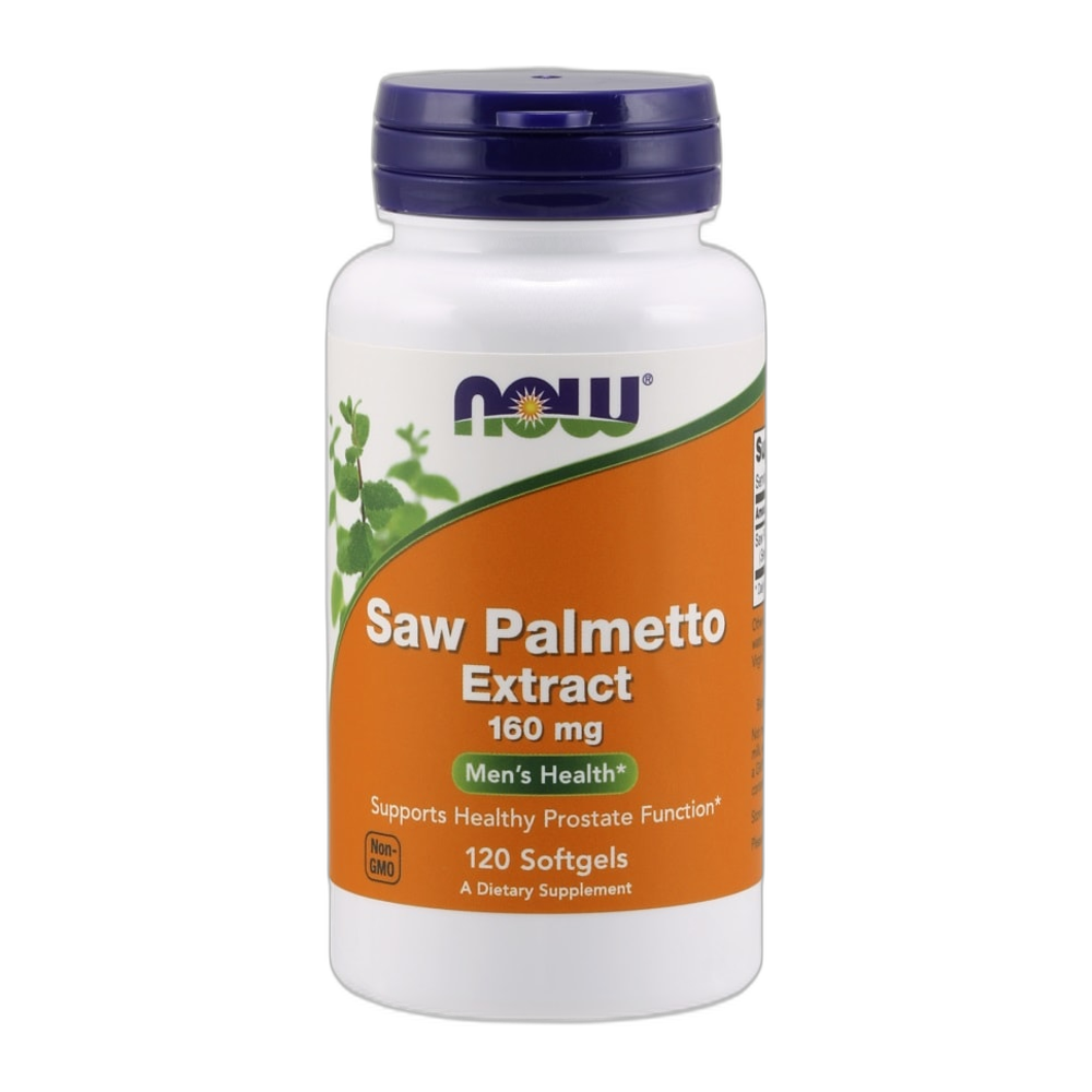NOW Foods Saw Palmetto Extract, 160mg - 120 softgels