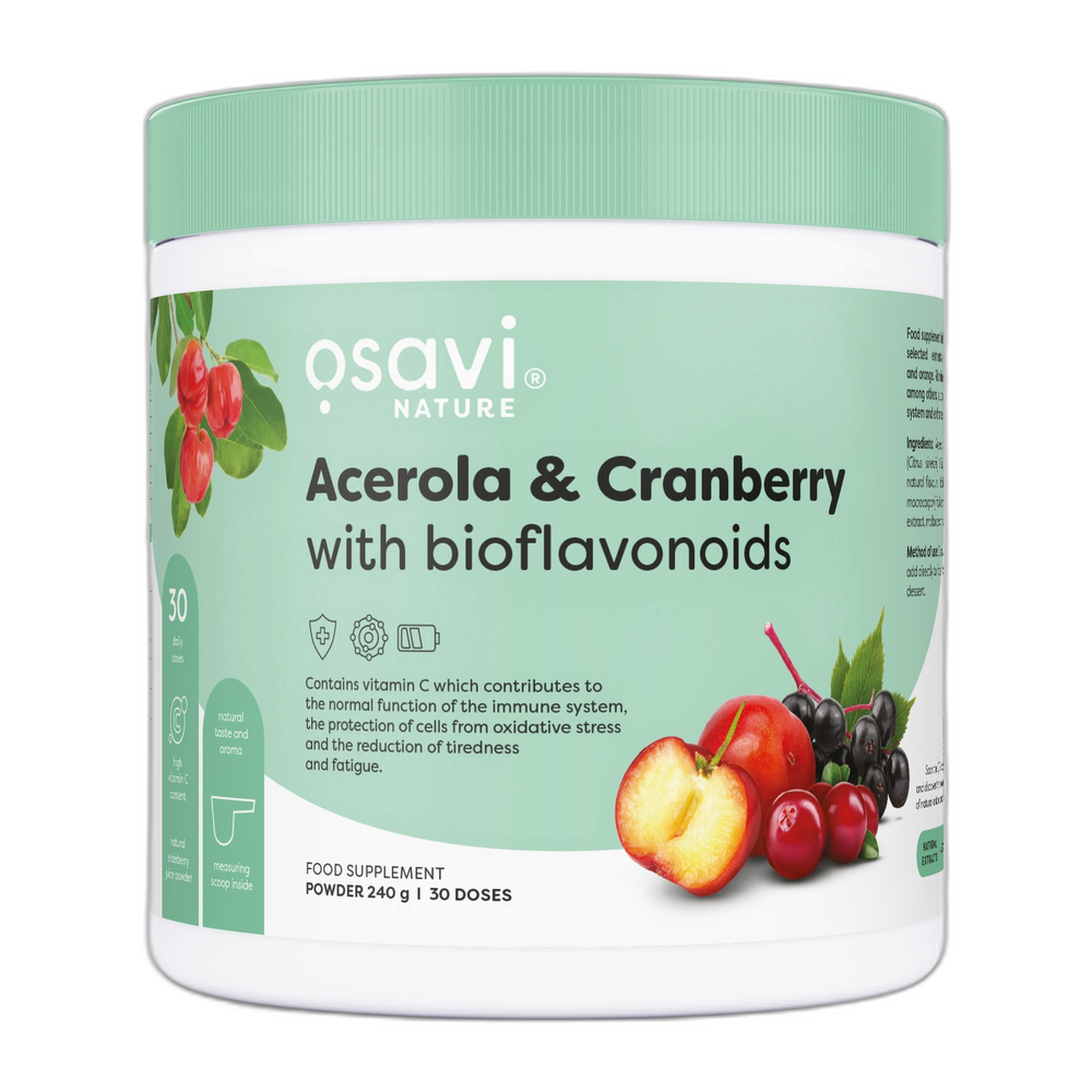 Osavi Acerola & Cranberry with Bioflavonoids - 240g