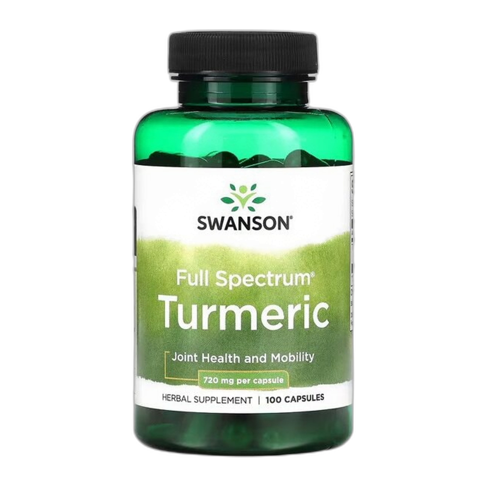 Swanson Full Spectrum Turmeric, 720mg - 100 caps