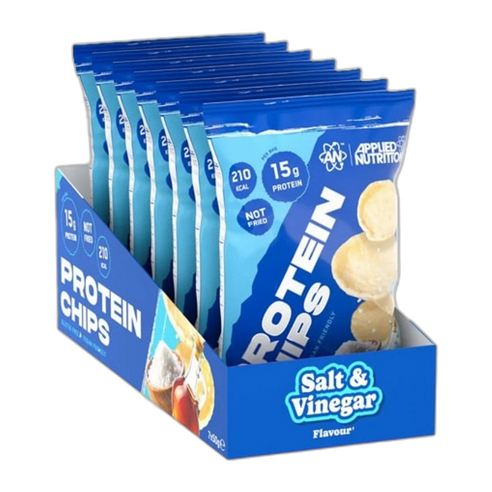 Applied Nutrition Protein Chips, Salt & Vinegar - 7 x 50g