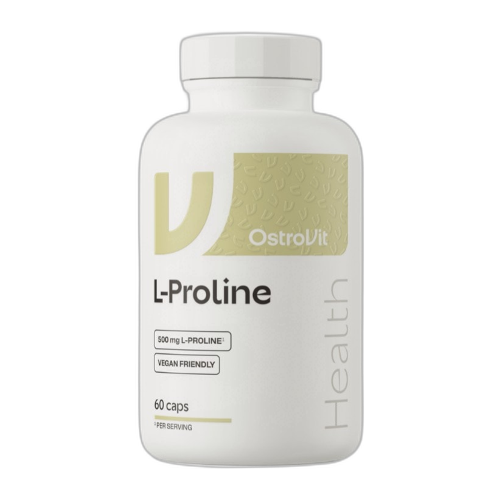 OstroVit L-Proline, 500mg - 60 caps