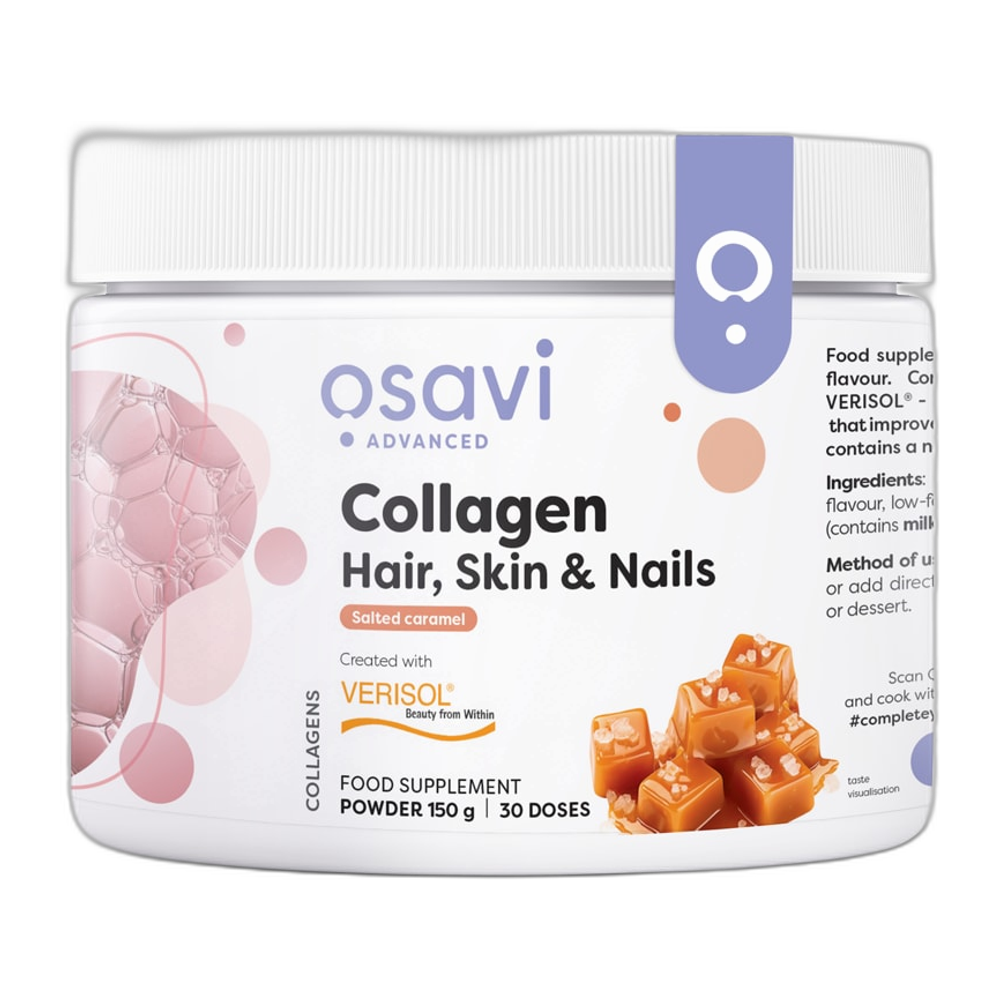 Osavi Collagen Peptides (Hair Skin & Nails), Salted Caramel - 150g