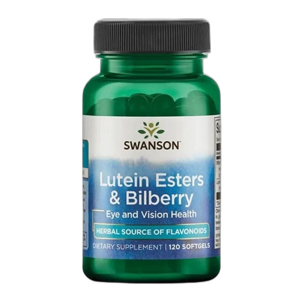 Swanson Lutein Esters & Bilberry - 120 softgels