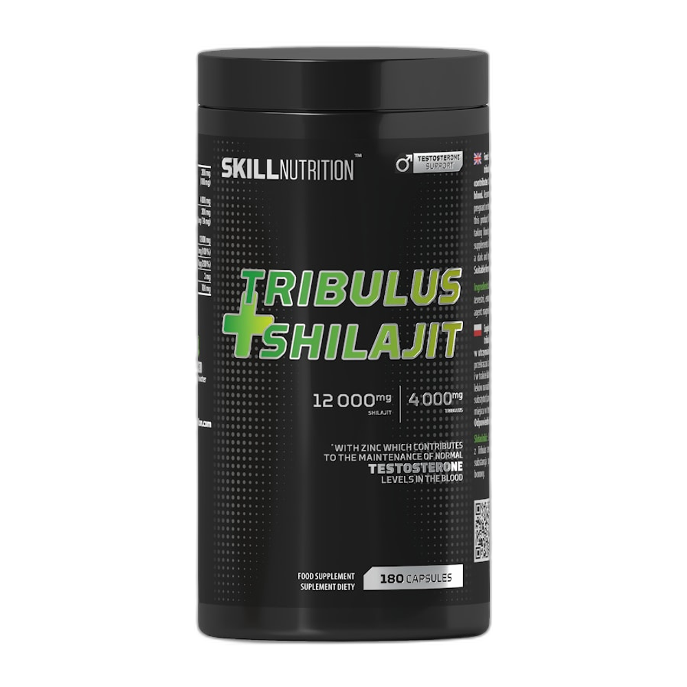 Skill Nutrition Tribulus + Shilajit - 180 vegan caps