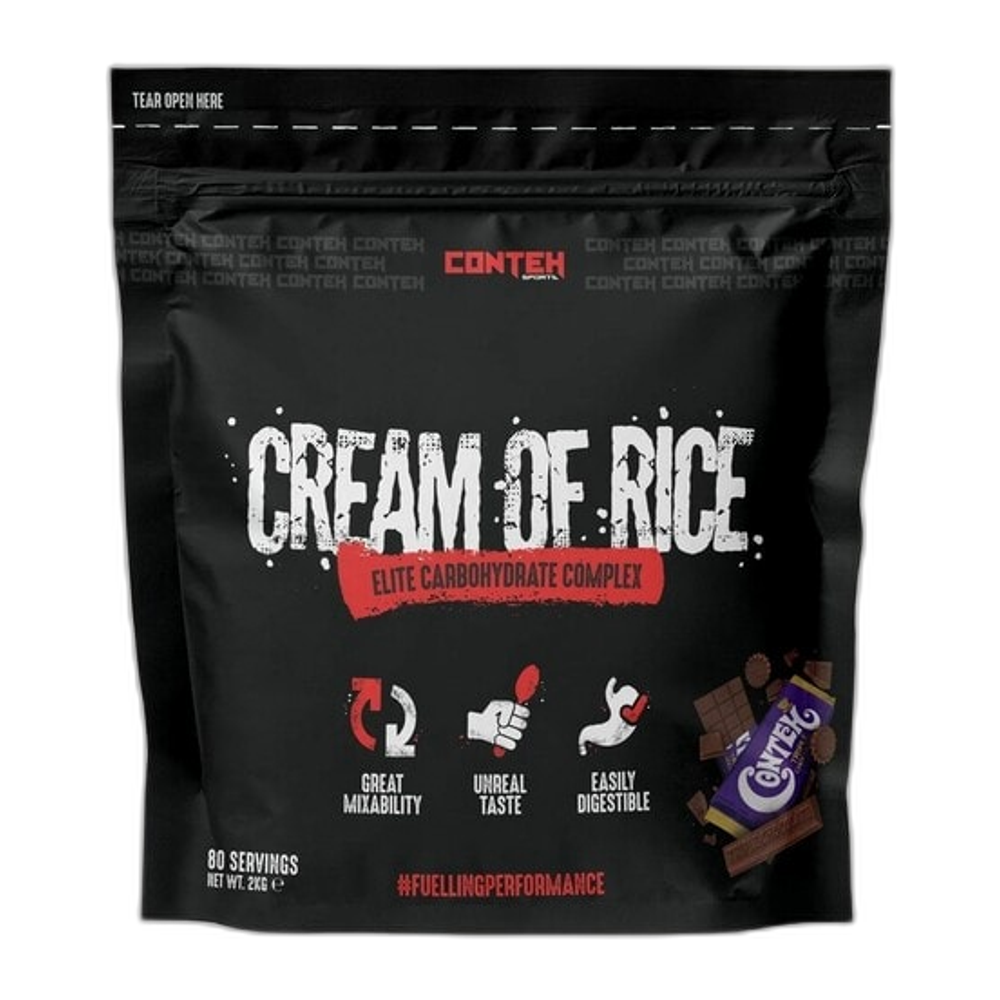 Conteh Sports Cream of Rice, Triple Chocolate - 2000g