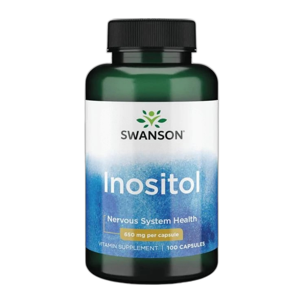Swanson Inositol, 650mg - 100 caps