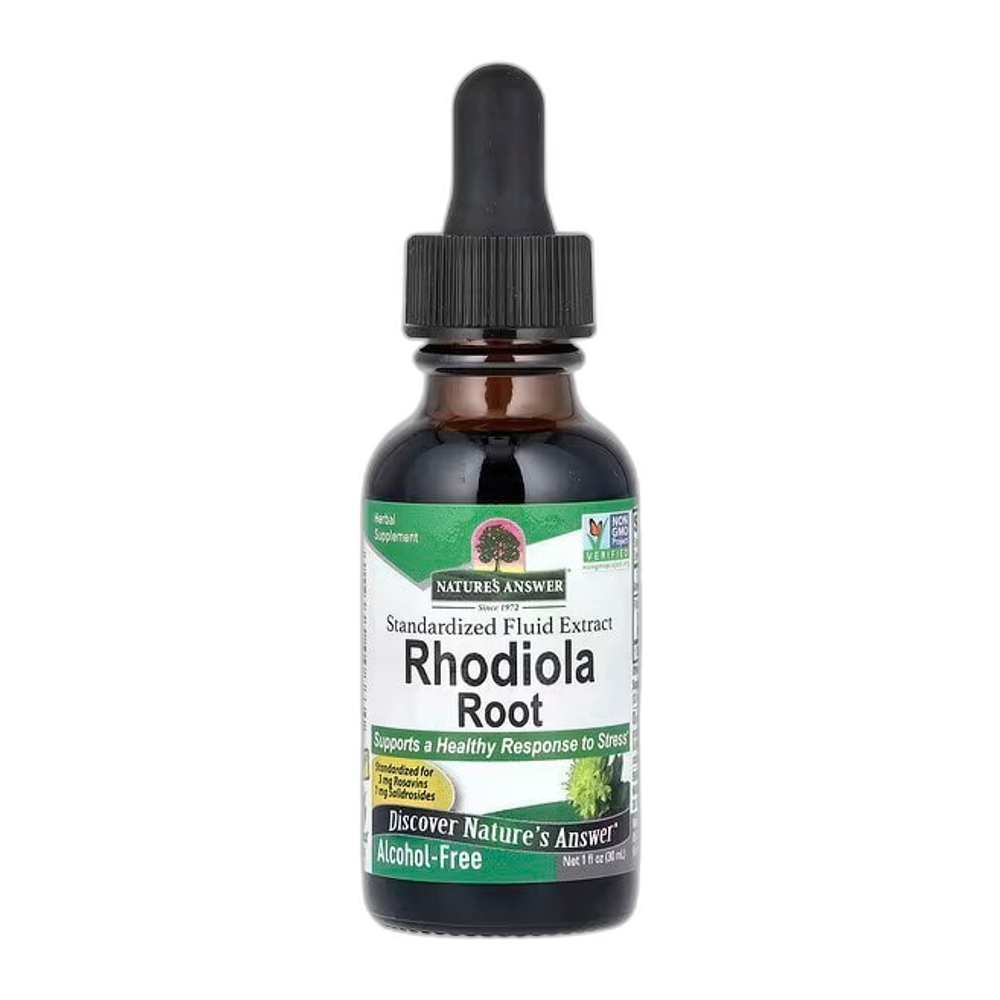 Nature's Answer Rhodiola Root, 1000mg - 30 ml.