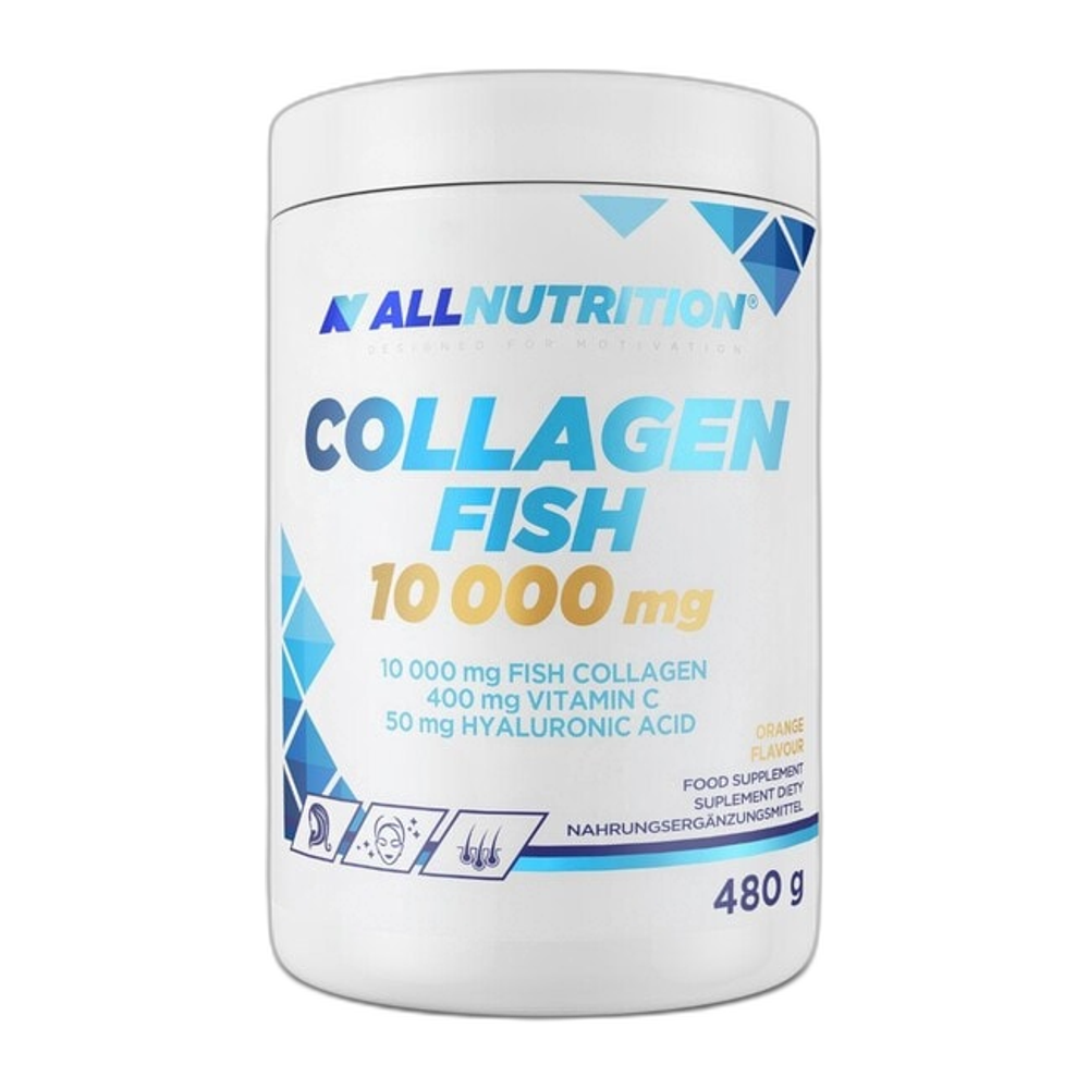 Allnutrition Collagen Fish, 10000mg (Orange) - 480g