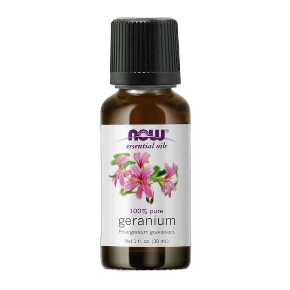 NOW Foods Essential Oil, Geranium Oil - 30 ml.