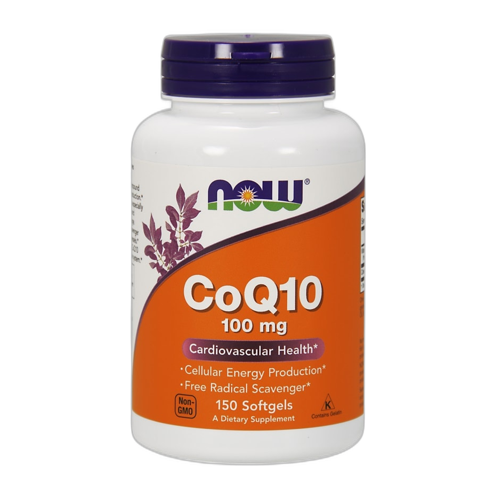 NOW Foods CoQ10, 100mg - 150 softgels