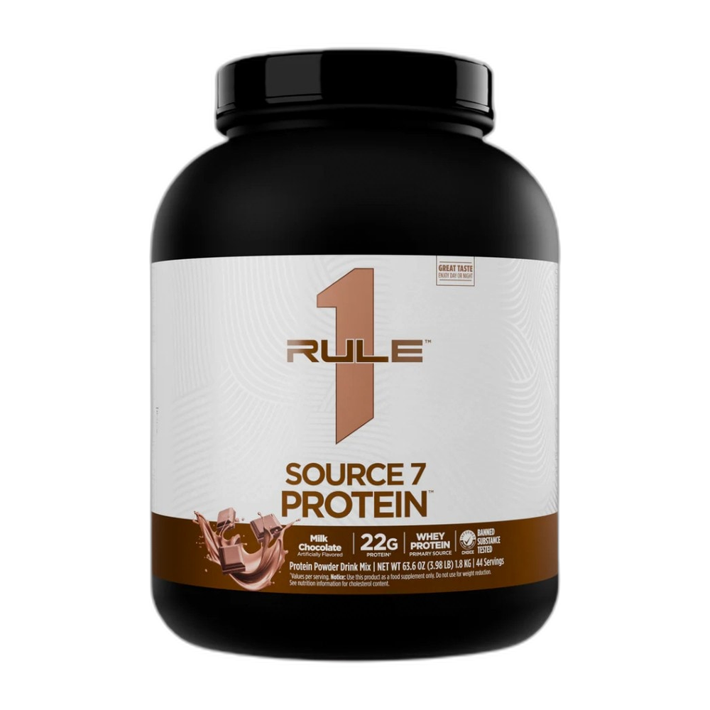 Rule One Source7 Protein, Milk Chocolate - 1800g