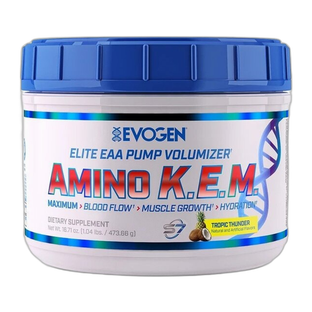 Evogen Amino K.E.M. EAA, Tropical Thunder - 464g