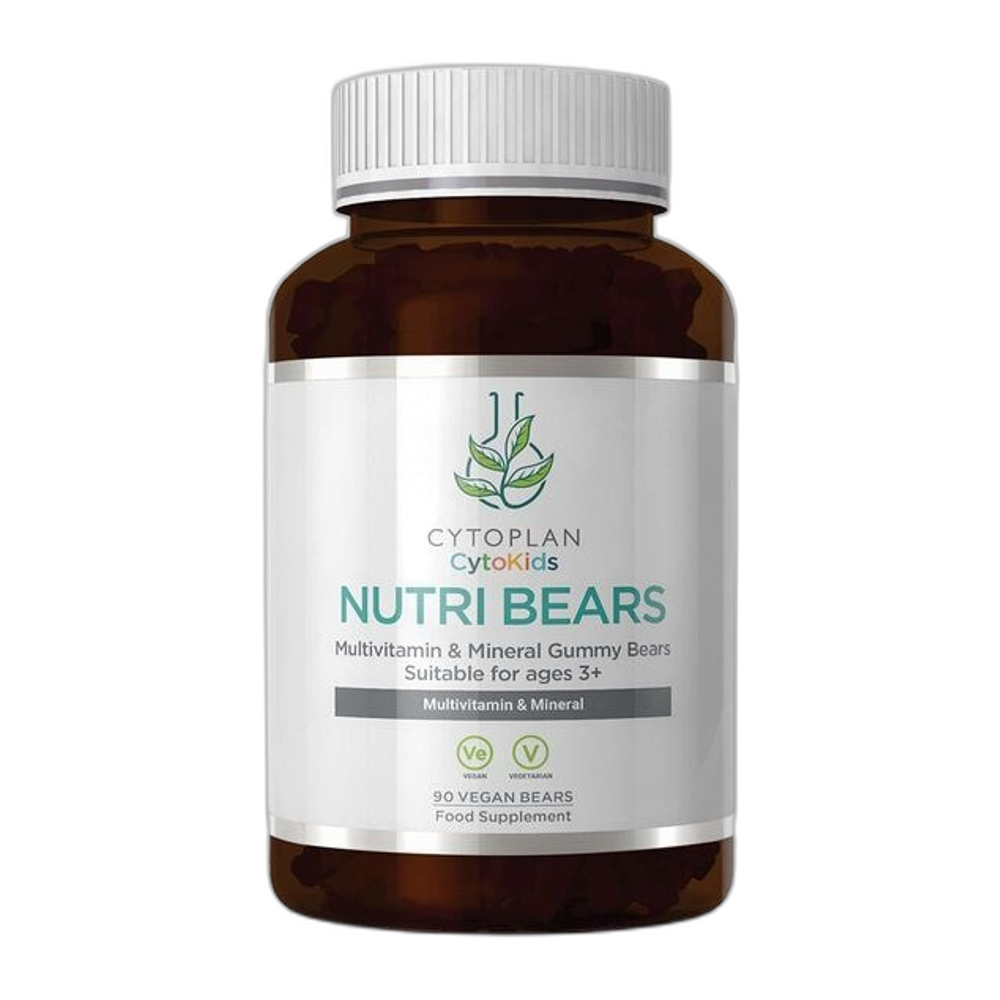 Cytoplan Kid's Nutri Bears, Strawberry - 90 gummies