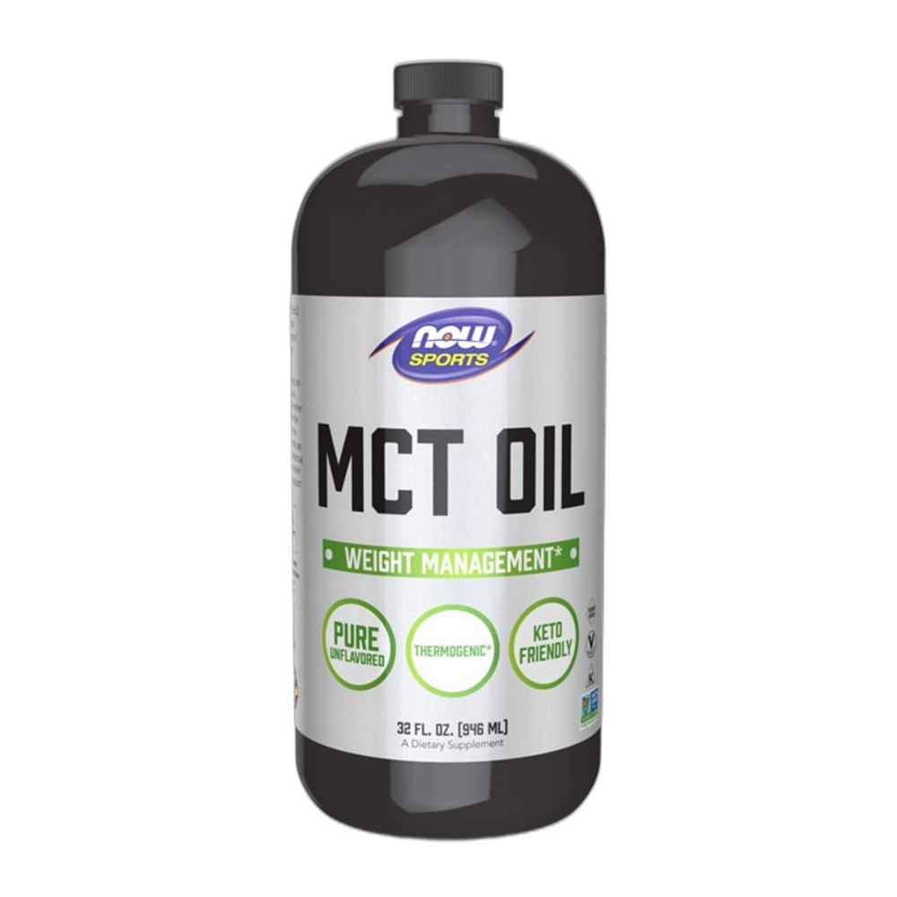 NOW Foods MCT Oil, Pure Liquid - 946 ml.