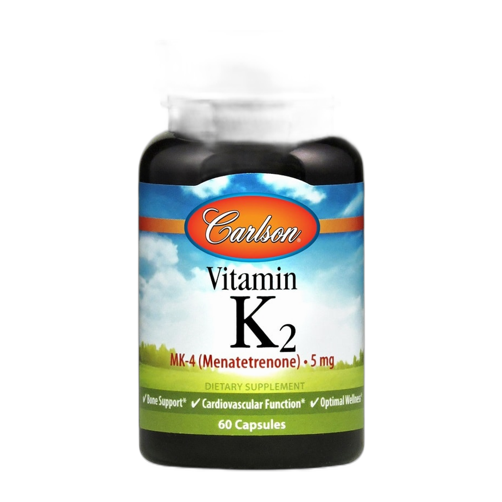 Carlson Labs Vitamin K2 MK-4, 5mg - 60 caps