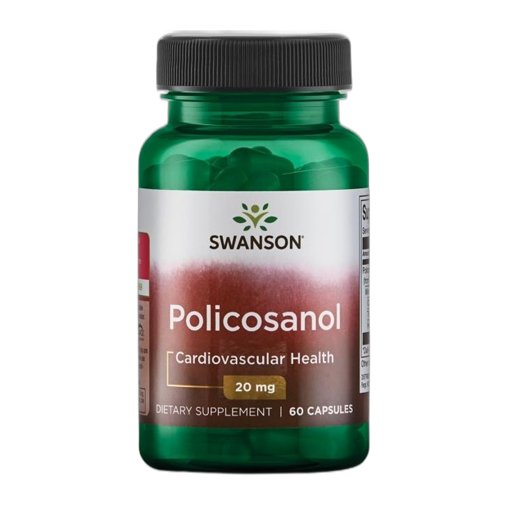 Swanson Policosanol, 20mg - 60 caps