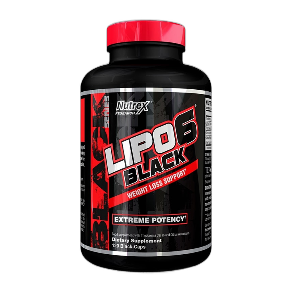 Nutrex Lipo-6 Black - 120 liquid caps