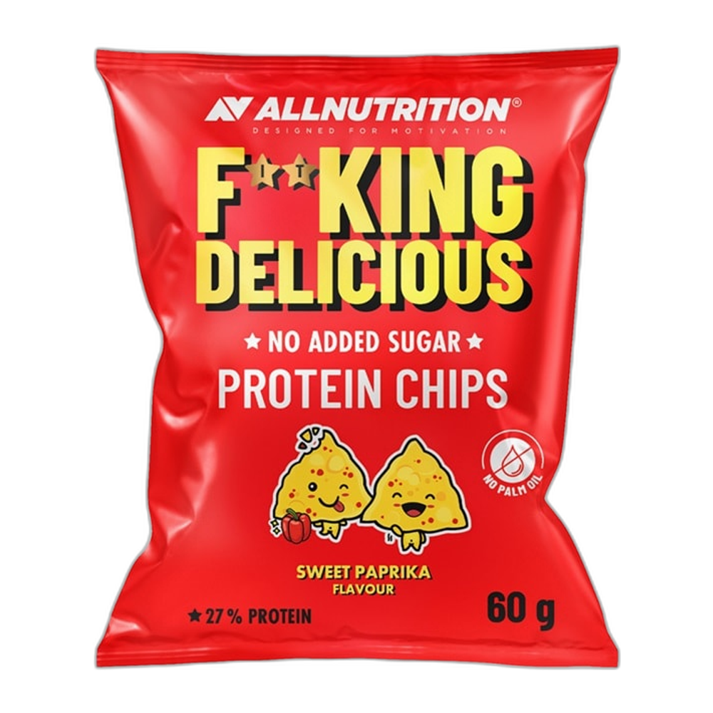 Allnutrition Fitking Delicious Protein Chips, Sweet Paprika - 60g