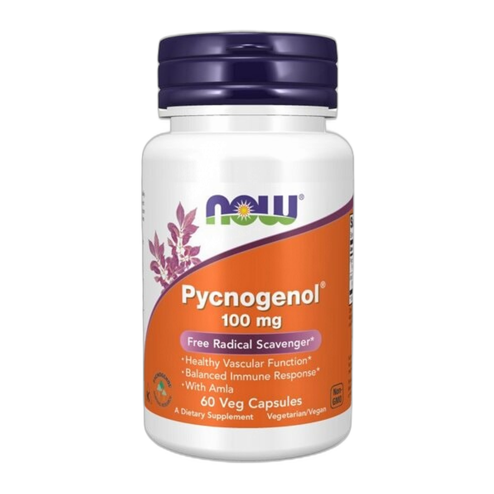 NOW Foods Pycnogenol, 100mg - 60 vcaps