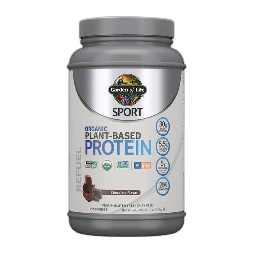 Garden of Life Sport Plant-Based Protein, Chocolate - 840g