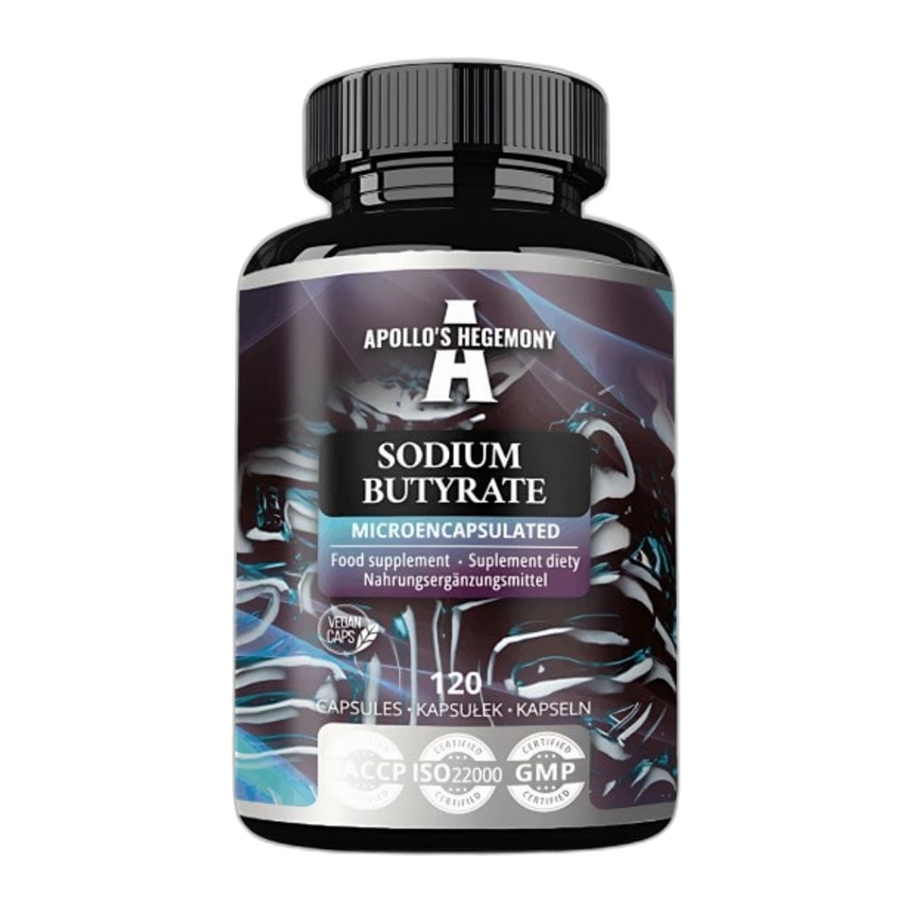 Apollo's Hegemony Sodium Butyrate Microencapsulated - 120 caps