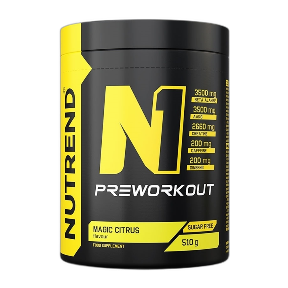 Nutrend N1 Pre-Workout, Magic Citrus - 510g