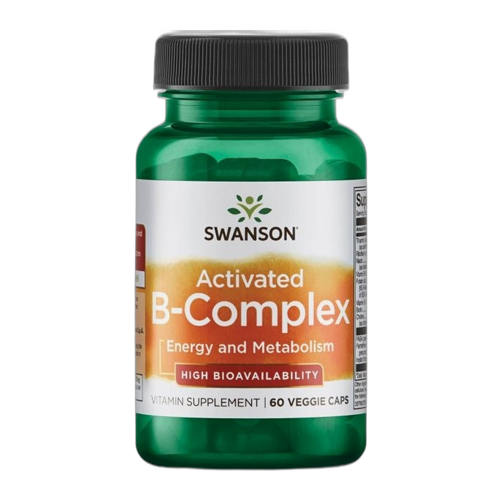 Swanson Activated B-Complex - 60 vcaps