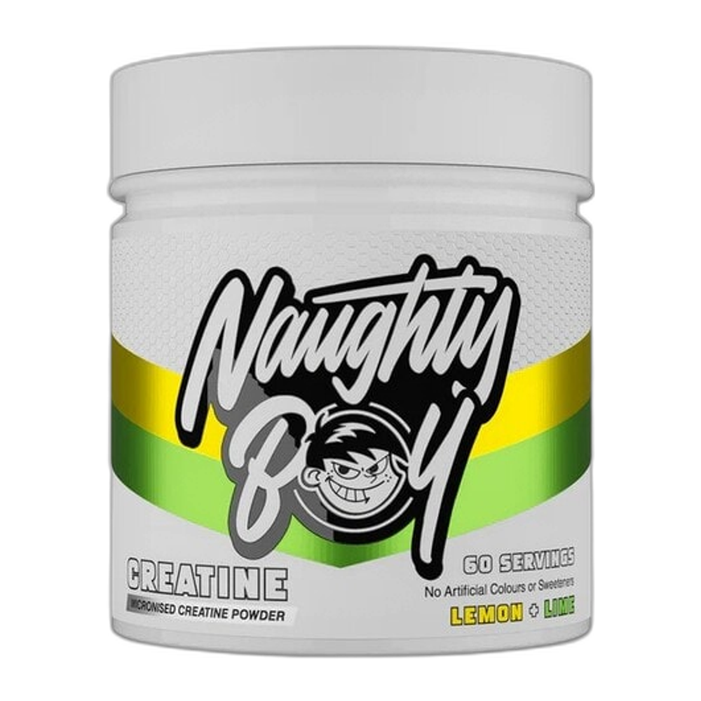 Naughty Boy Creatine, Lemon + Lime - 300g