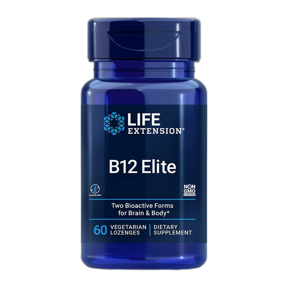 Life Extension B12 Elite - 60 vegetarian lozenges