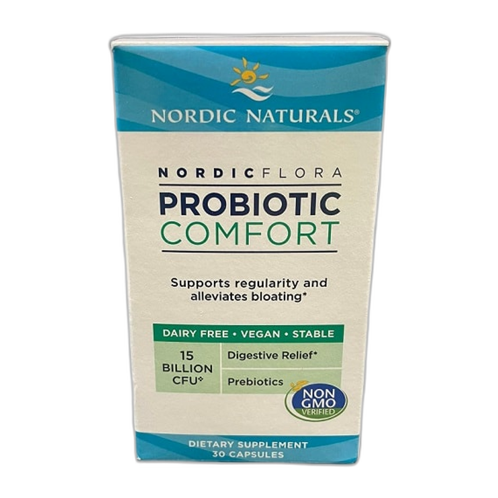 Nordic Naturals Nordic Flora Probiotic Comfort, 15 billion CFU - 30 caps