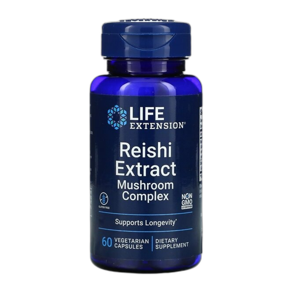 Life Extension Reishi Extract Mushroom Complex - 60 vcaps