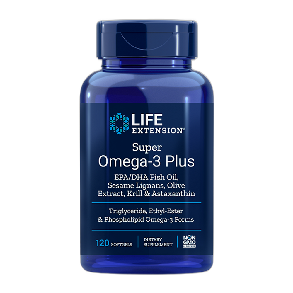 Life Extension Super Omega-3 Plus - 120 softgels