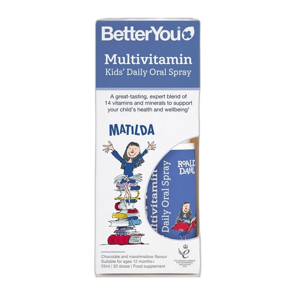 BetterYou Multivitamin Kids' Daily Oral Spray, Chocolate and Marshmallow - 25 ml.