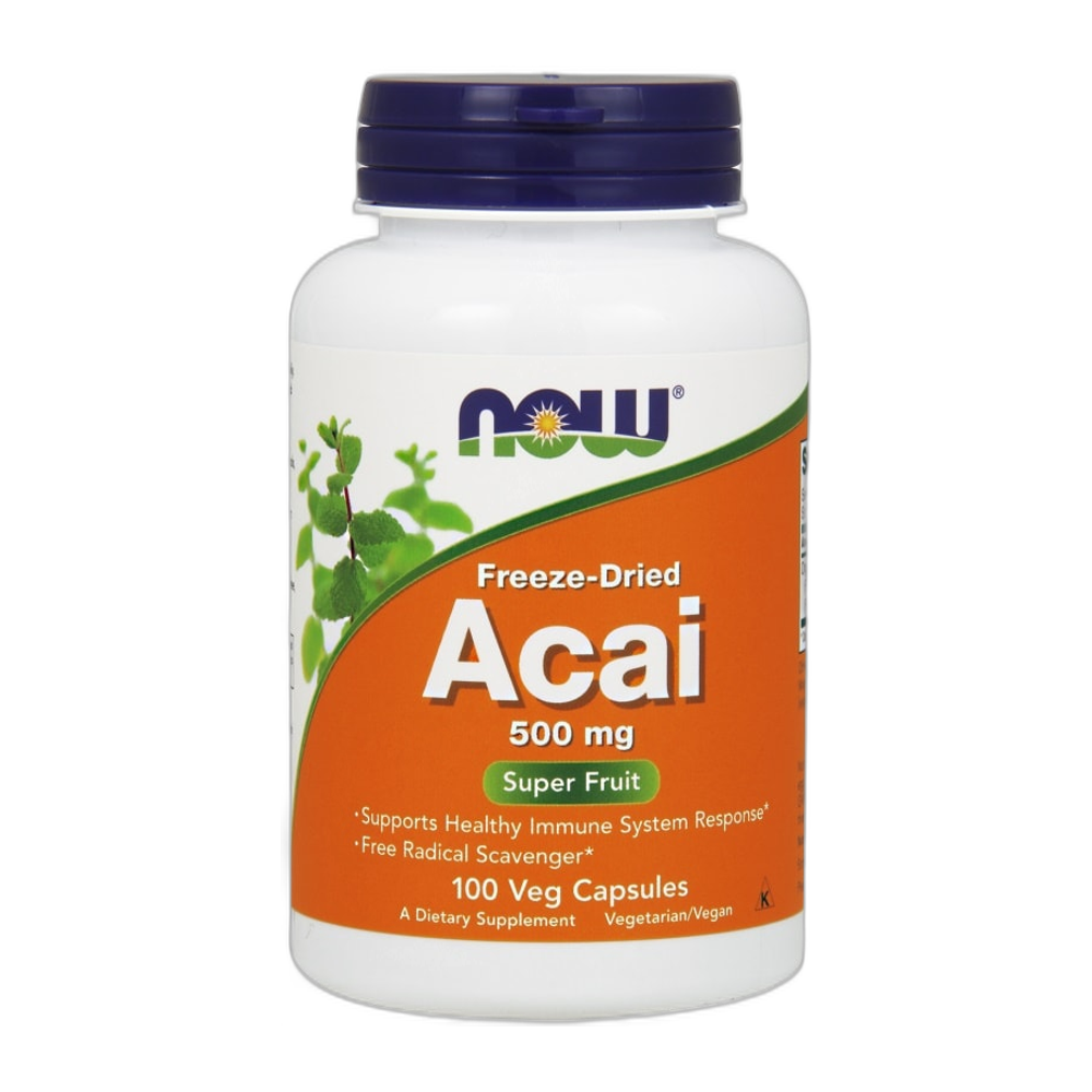 NOW Foods Acai, 500mg - 100 vcaps