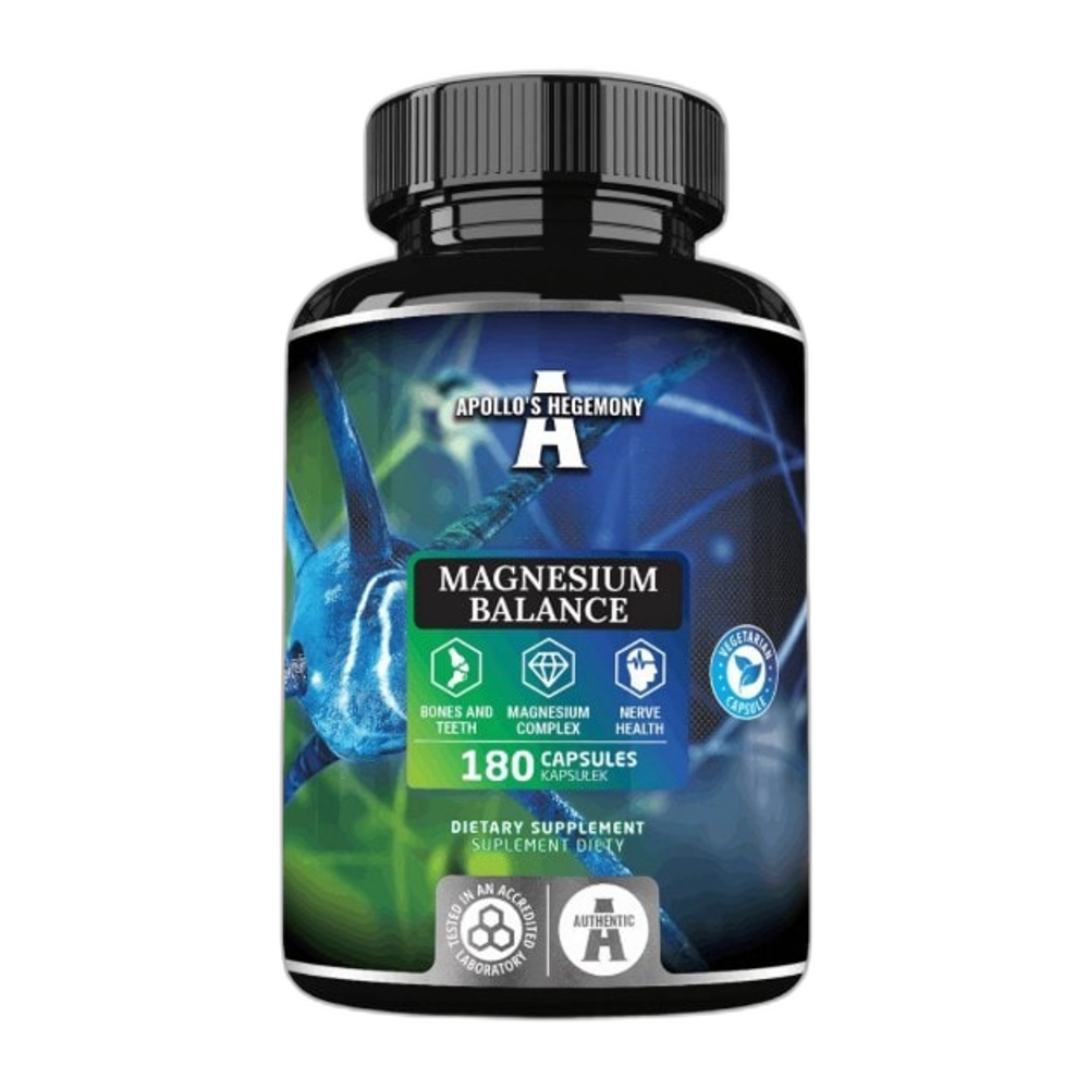Apollo's Hegemony Magnesium Balance - 180 vcaps