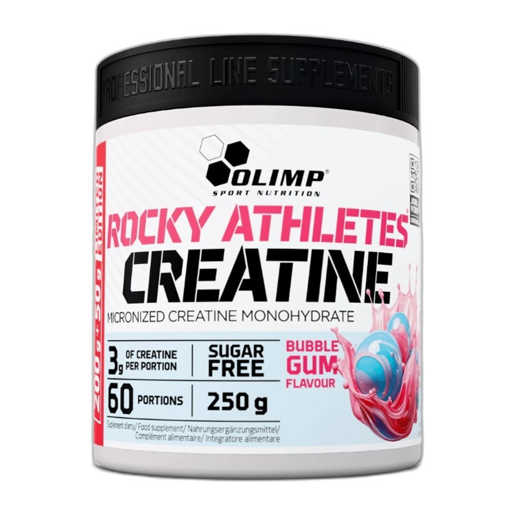 Olimp Nutrition Rocky Athletes Creatine, Bubble Gum - 250g